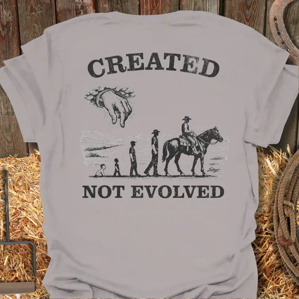 Latigo-Cowboy Authentics Ice Grey / S Created Tee