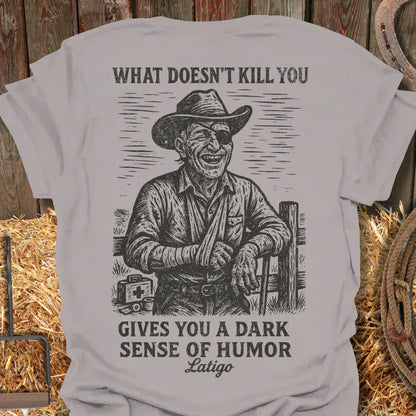 Latigo-Cowboy Authentics Ice Grey / S Dark Tee