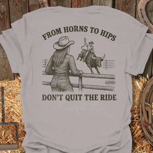 Latigo-Cowboy Authentics Ice Grey / S Horns and Hips