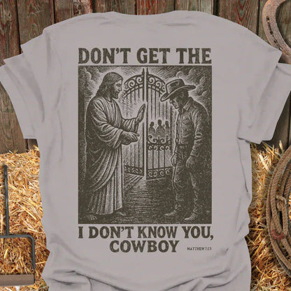 Latigo-Cowboy Authentics Ice Grey / S Know Me Tee