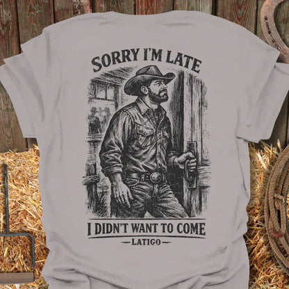 Latigo-Cowboy Authentics Ice Grey / S Late Tee