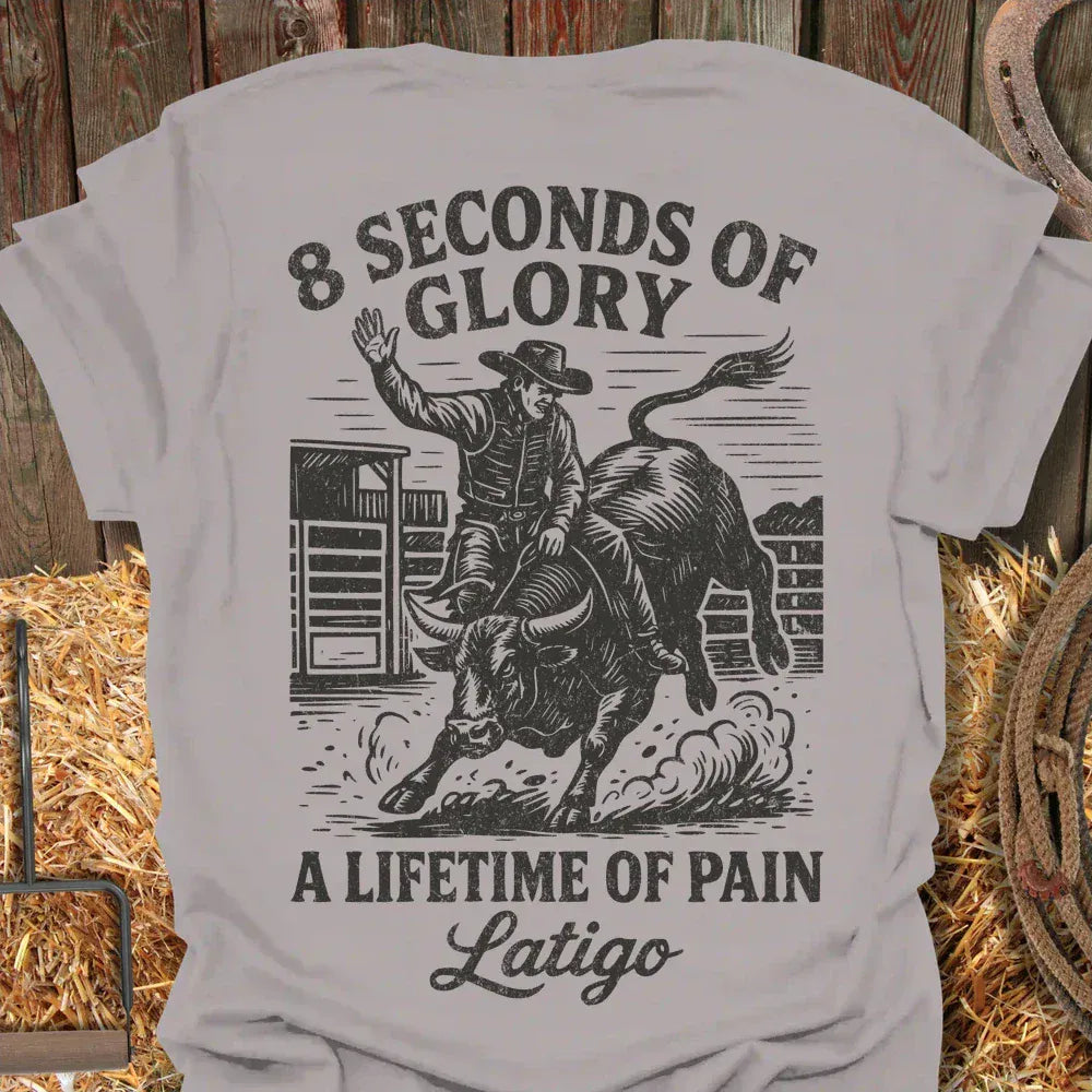 Latigo-Cowboy Authentics Ice Grey / S Lifetime Tee
