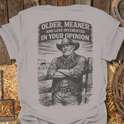 Latigo-Cowboy Authentics Ice Grey / S Meaner Tee