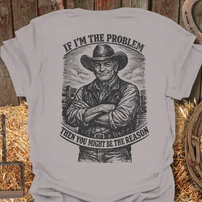 Latigo-Cowboy Authentics Ice Grey / S Problem Tee