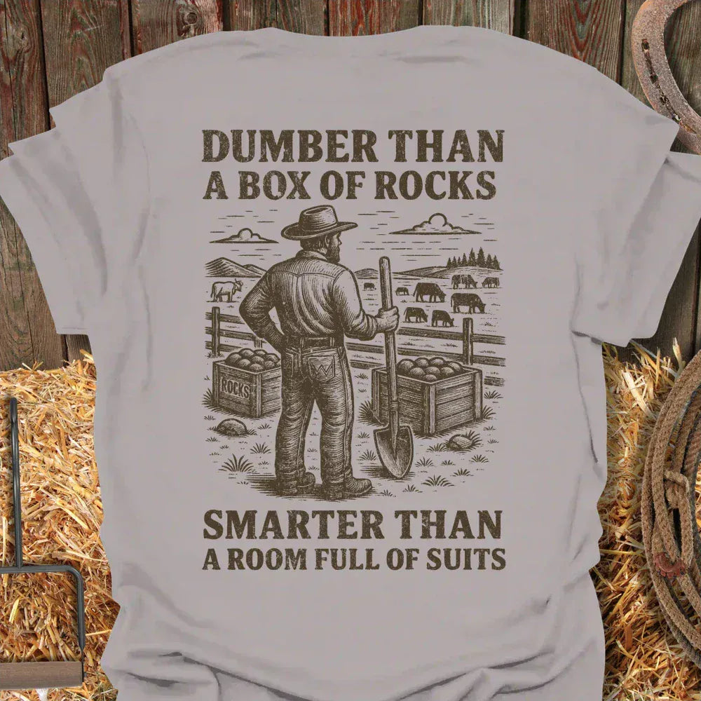 Latigo-Cowboy Authentics Ice Grey / S Rocks Tee