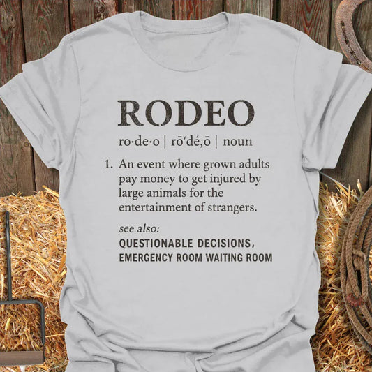 Latigo-Cowboy Authentics Ice Grey / S Rodeo Definition Tee