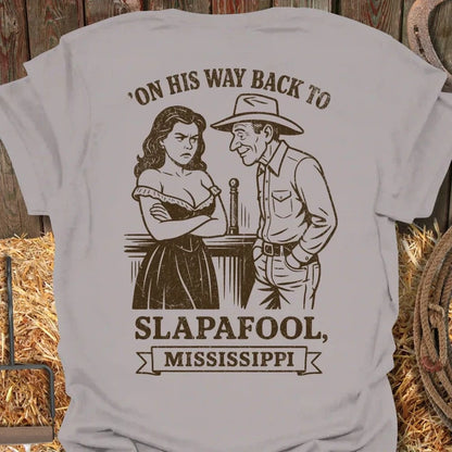 Latigo-Cowboy Authentics Ice Grey / S Slapafool Tee