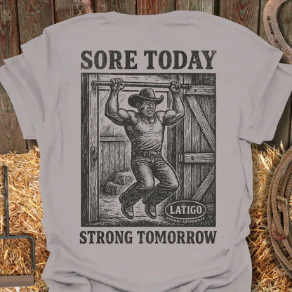 Latigo-Cowboy Authentics Ice Grey / S Sore Tee