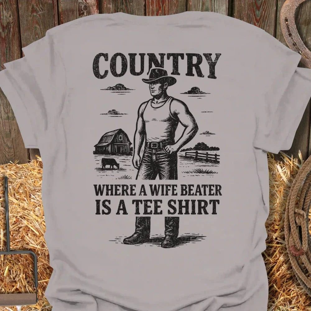Latigo-Cowboy Authentics Ice Grey / S Tee Shirt Tee