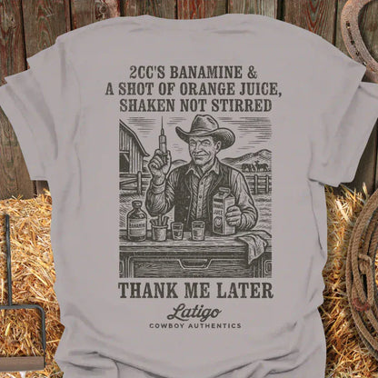 Latigo-Cowboy Authentics Ice Grey / S The Cure Tee