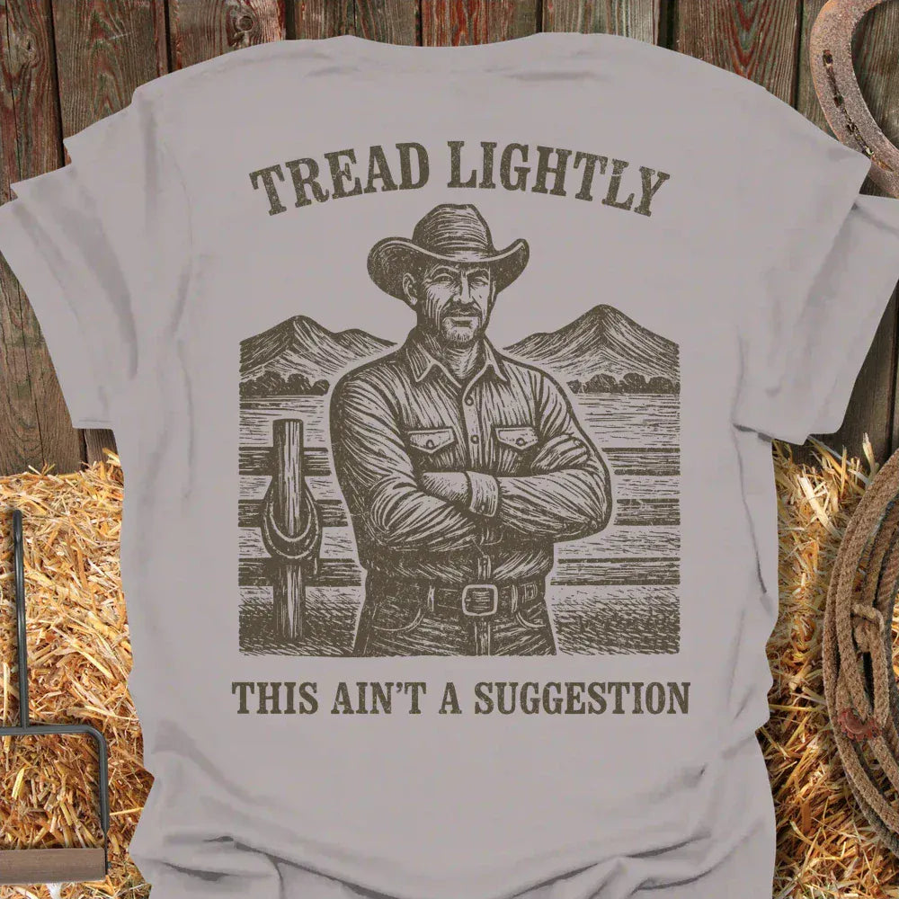 Latigo-Cowboy Authentics Ice Grey / S Tread Tee