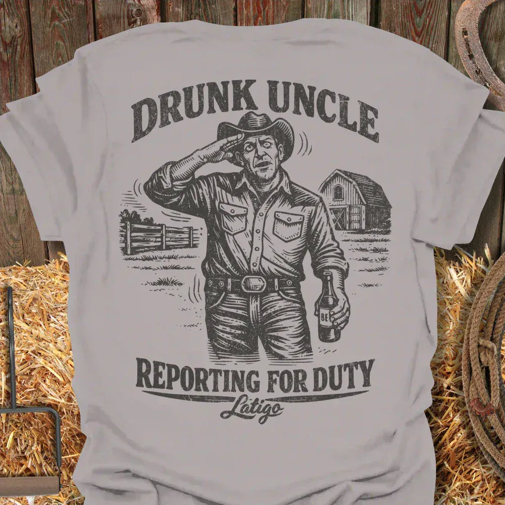 Latigo-Cowboy Authentics Ice Grey / S Uncle Tee