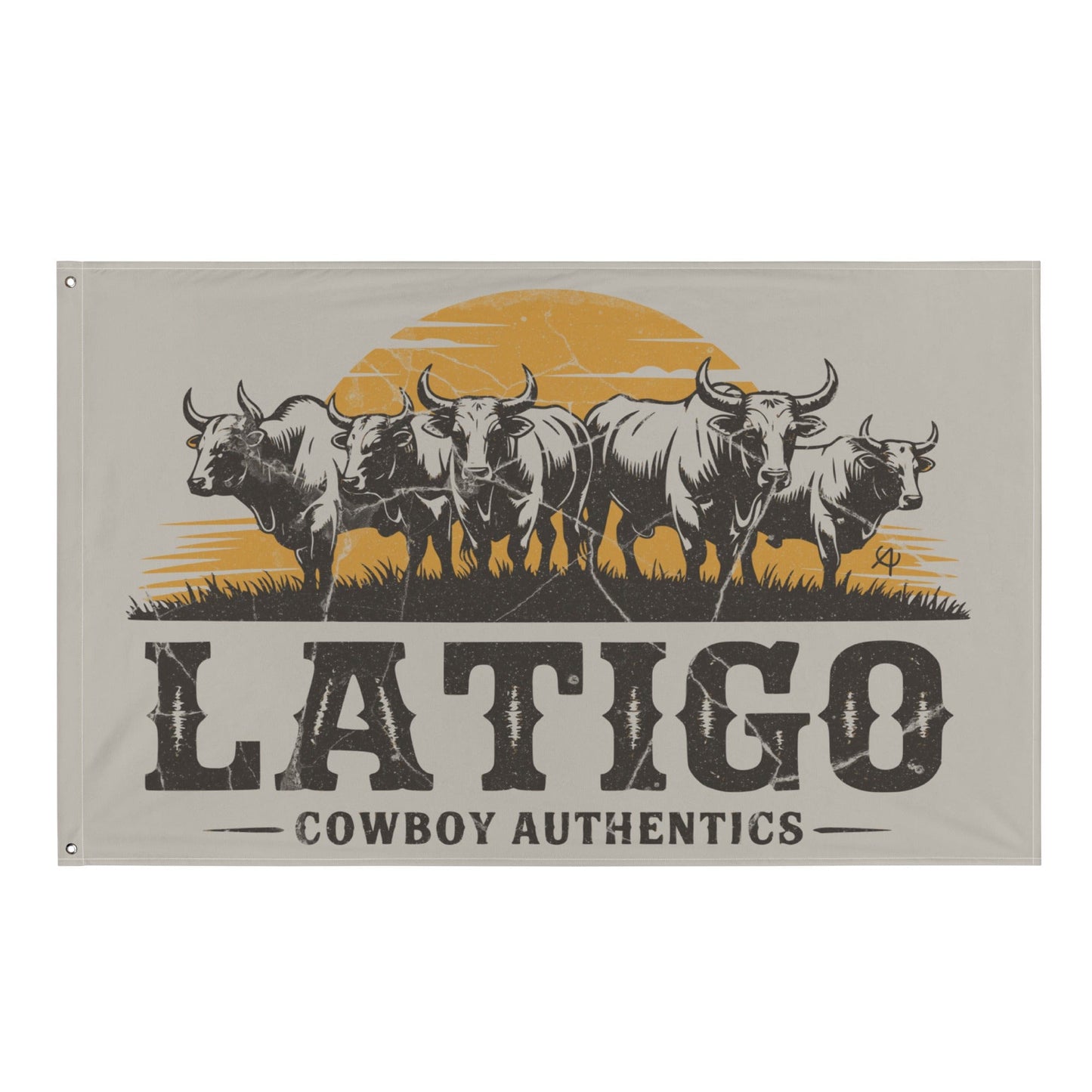 Latigo-Cowboy Authentics Latigo Flag