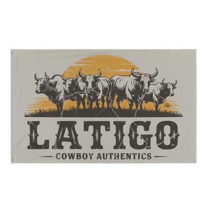 Latigo-Cowboy Authentics Latigo Flag