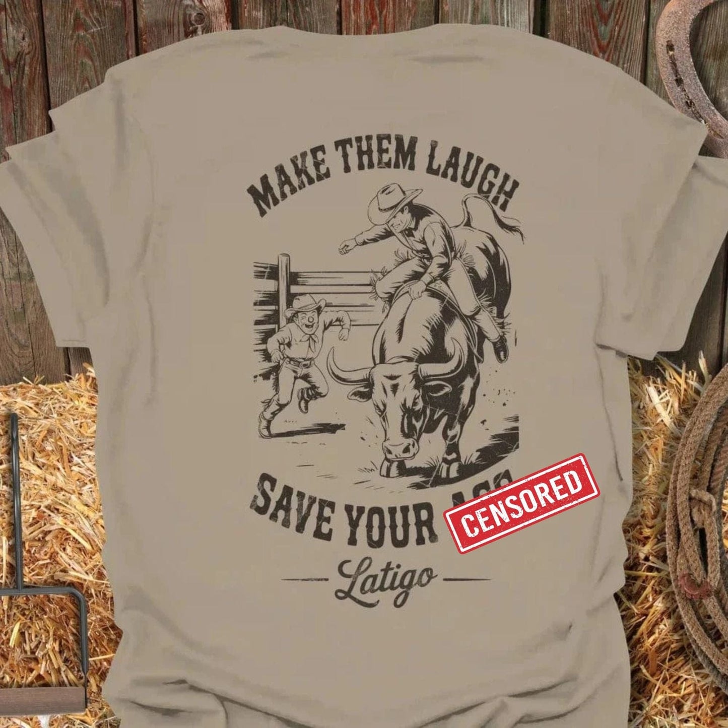 Latigo-Cowboy Authentics Laugh