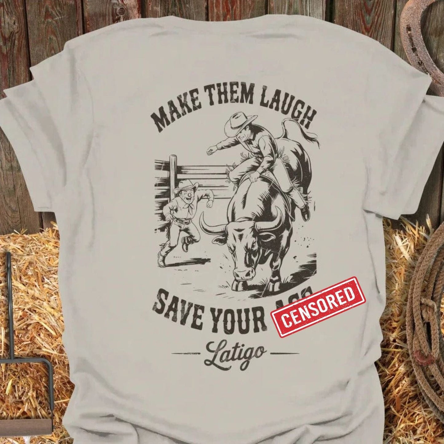Latigo-Cowboy Authentics Laugh