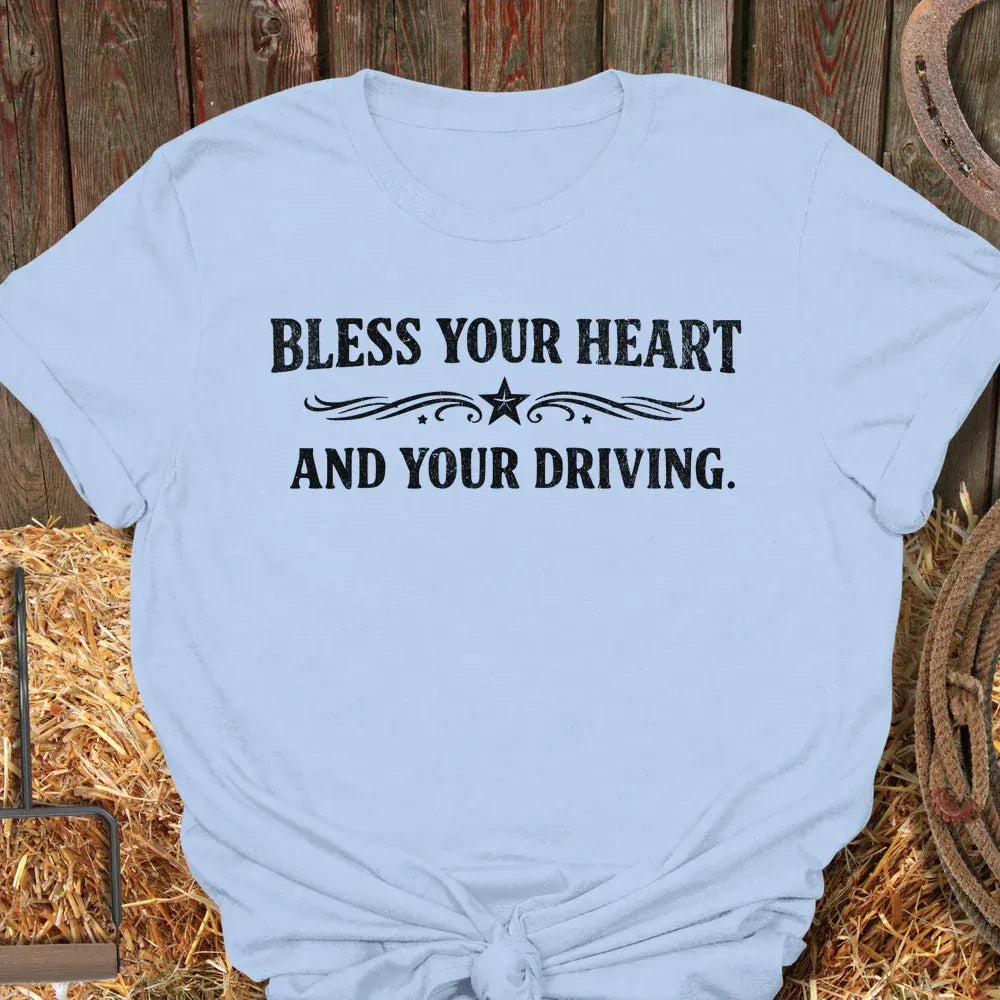 Latigo-Cowboy Authentics Light Blue / S Blessing Tee