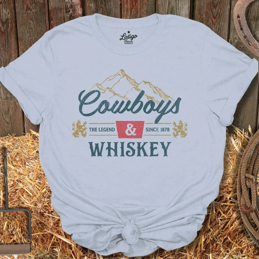 Latigo-Cowboy Authentics Light Blue / S Cowboys and Whiskey