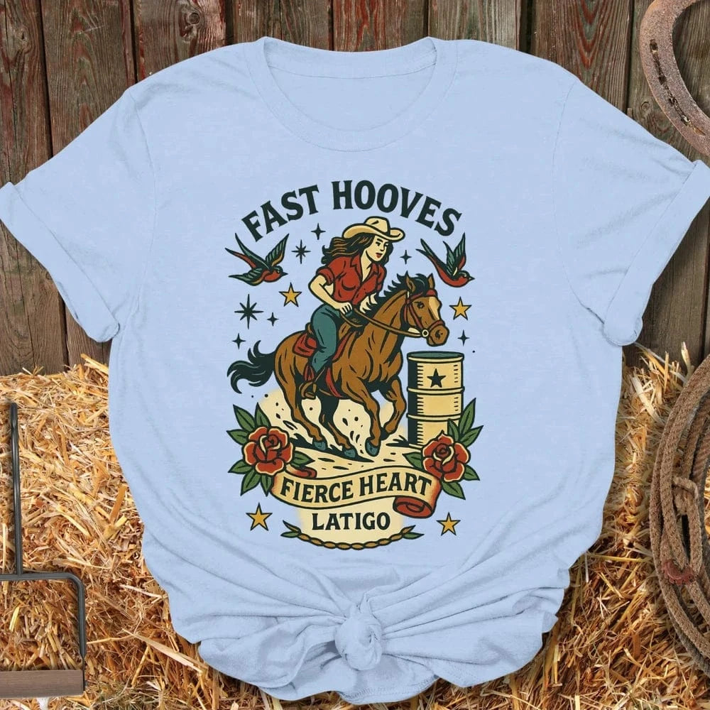 Latigo-Cowboy Authentics Light Blue / S Hooves