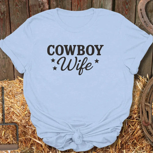 Latigo-Cowboy Authentics Light Blue / S Wife Tee