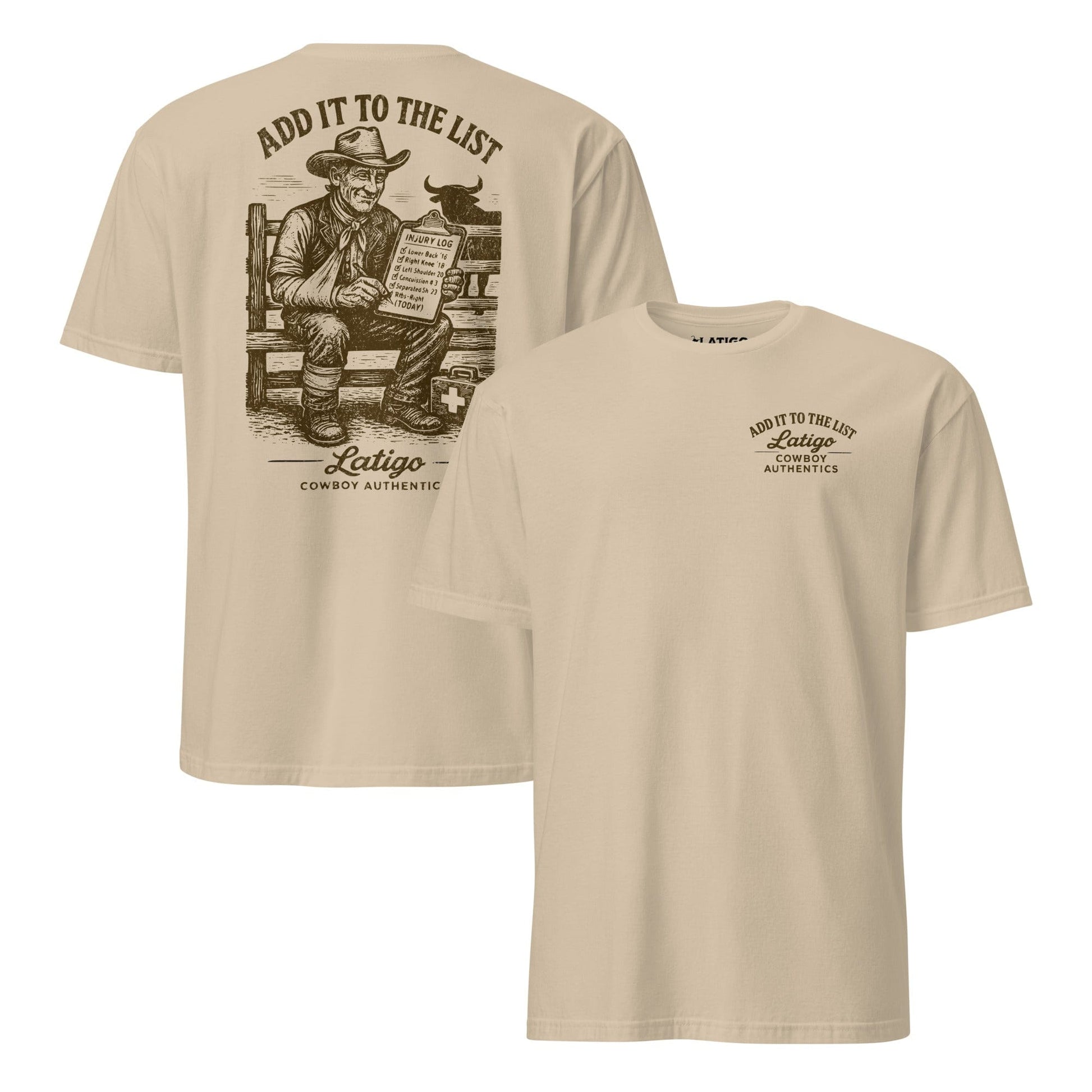 Latigo-Cowboy Authentics List Tee