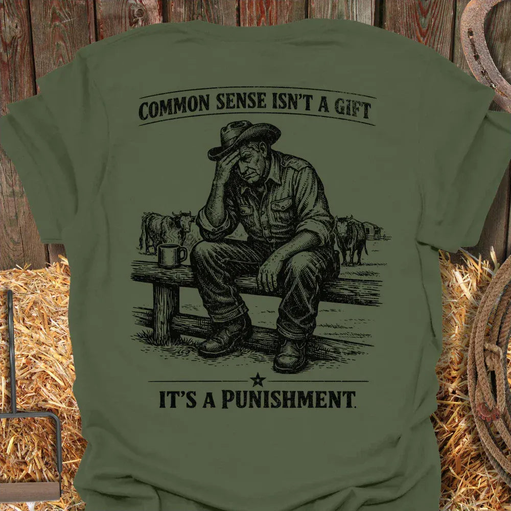 Latigo-Cowboy Authentics Military Green / S Common Sense Tee