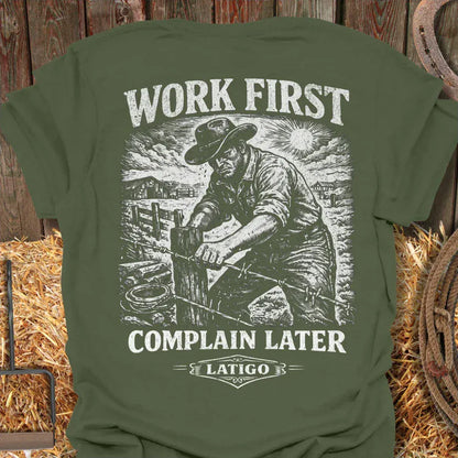 Latigo-Cowboy Authentics Military Green / S Complain Tee