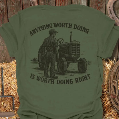 Latigo-Cowboy Authentics Military Green / S Doing