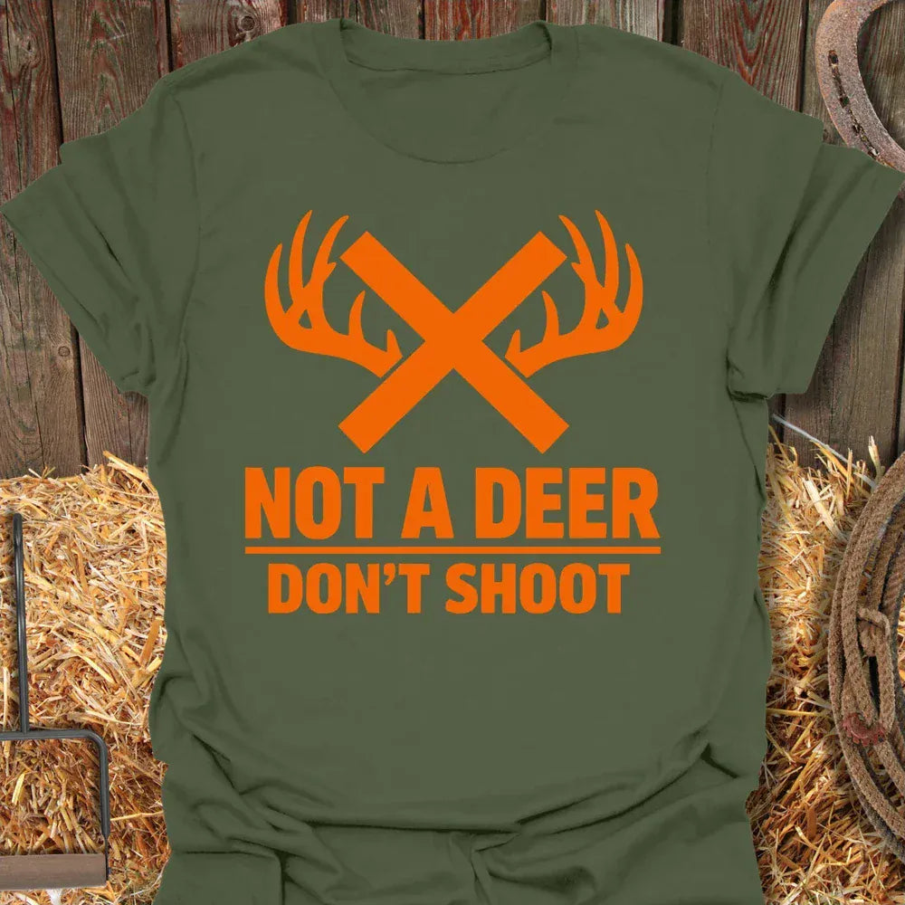 Latigo-Cowboy Authentics Military Green / S Don't Shoot Tee