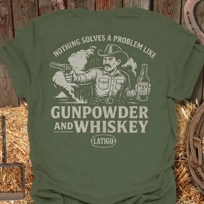 Latigo-Cowboy Authentics Military Green / S Gunpowder