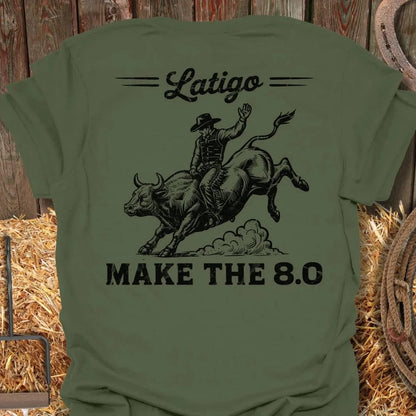 Latigo-Cowboy Authentics Military Green / S Make the 8