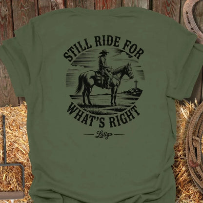 Latigo-Cowboy Authentics Military Green / S Still Ride