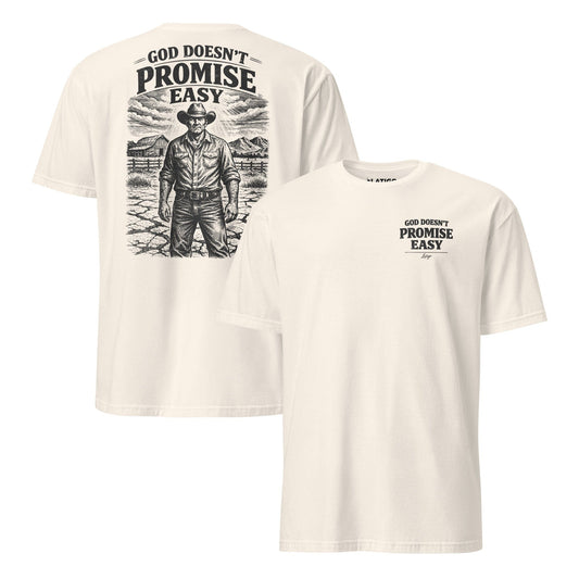 Latigo-Cowboy Authentics Natural / S Ain't Easy Tee