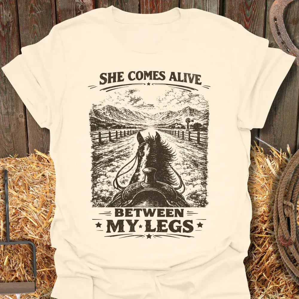 Latigo-Cowboy Authentics Natural / S Alive Tee