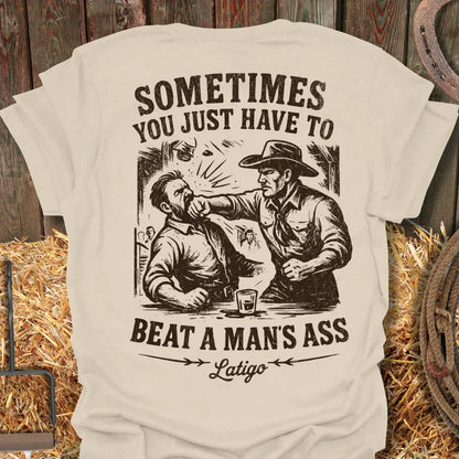 Latigo-Cowboy Authentics Natural / S Beat Tee