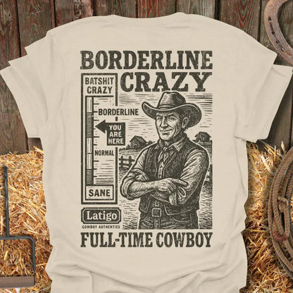 Latigo-Cowboy Authentics Natural / S Borderline Tee