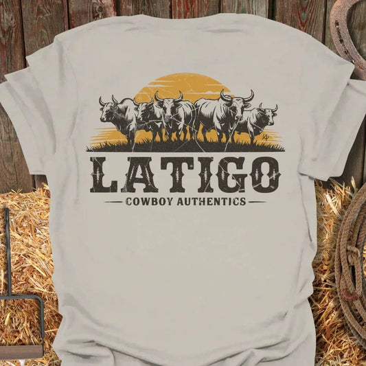 Latigo-Cowboy Authentics Natural / S Brahma
