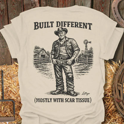 Latigo-Cowboy Authentics Natural / S Built Different Tee