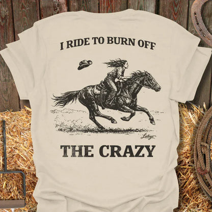 Latigo-Cowboy Authentics Natural / S Burn Off Tee