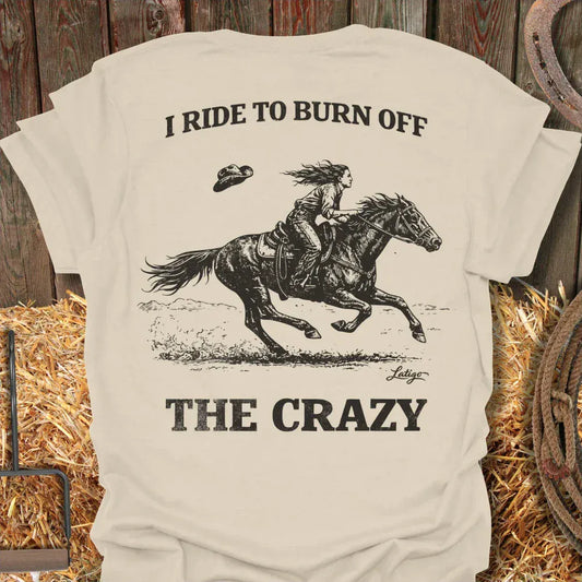 Latigo-Cowboy Authentics Natural / S Burn Off Tee