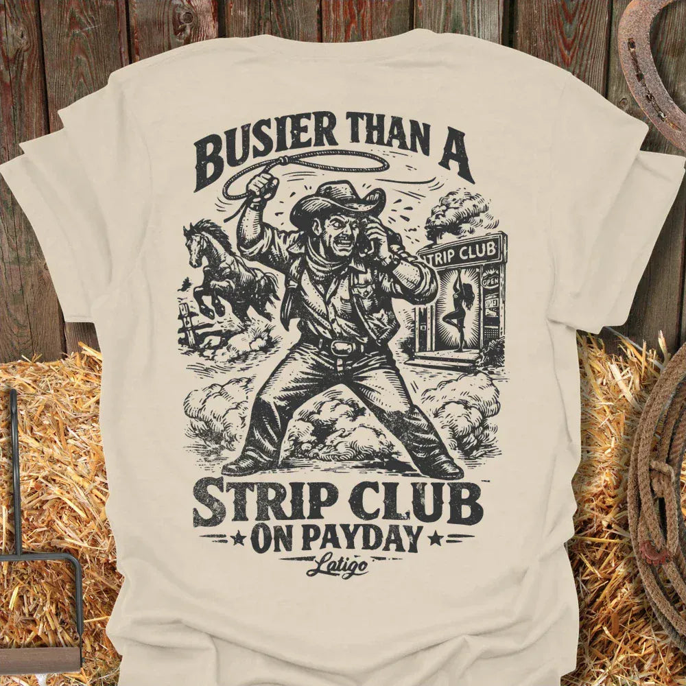 Latigo-Cowboy Authentics Natural / S Busier Tee