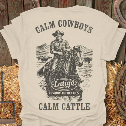 Latigo-Cowboy Authentics Natural / S Calm Tee