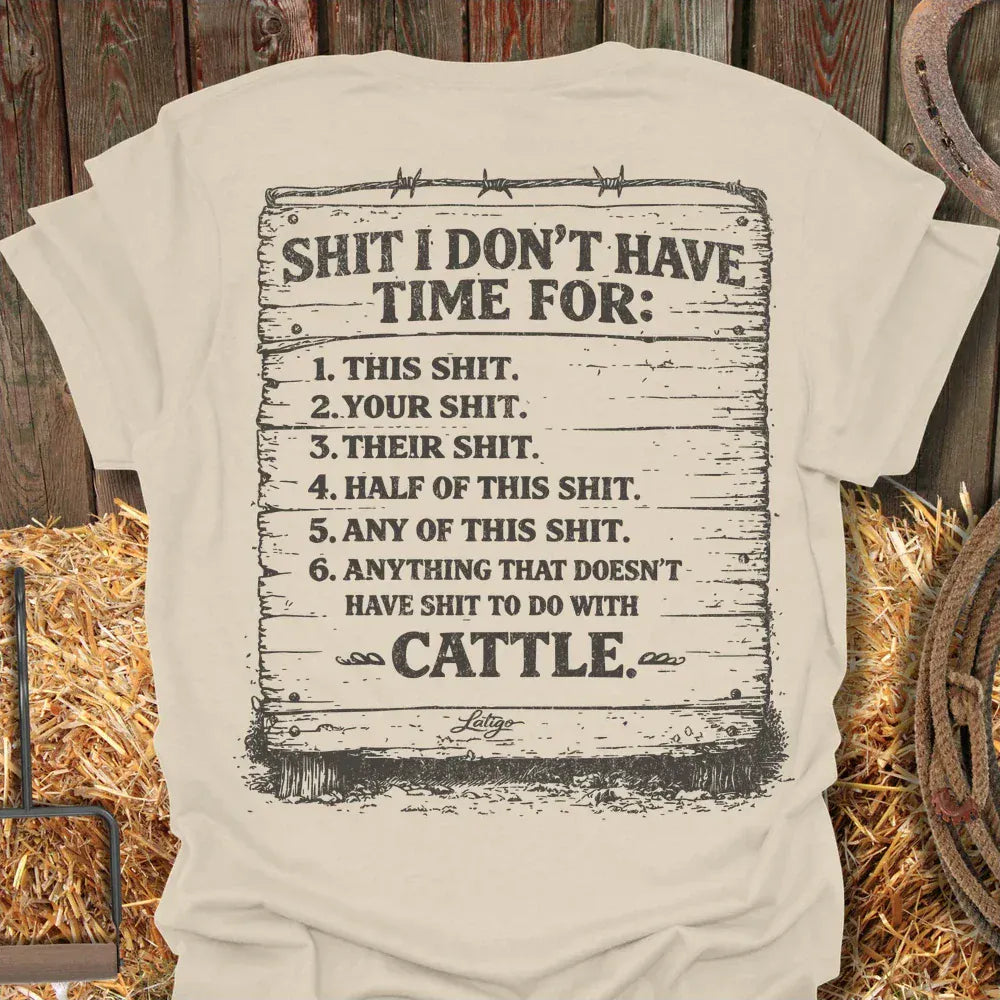 Latigo-Cowboy Authentics Natural / S Cattle Tee