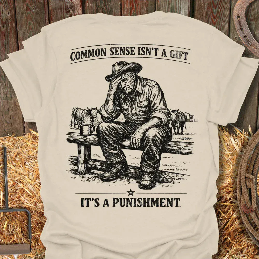 Latigo-Cowboy Authentics Natural / S Common Sense Tee