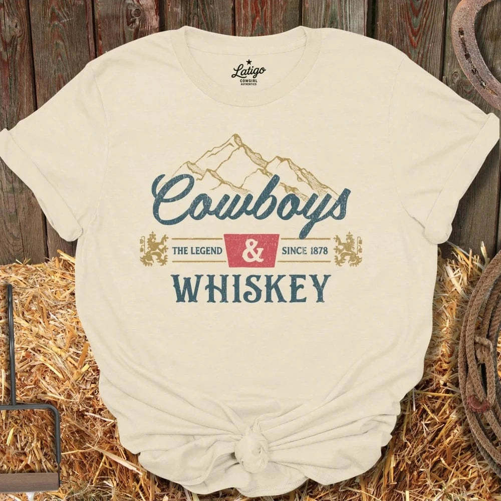 Latigo-Cowboy Authentics Natural / S Cowboys and Whiskey