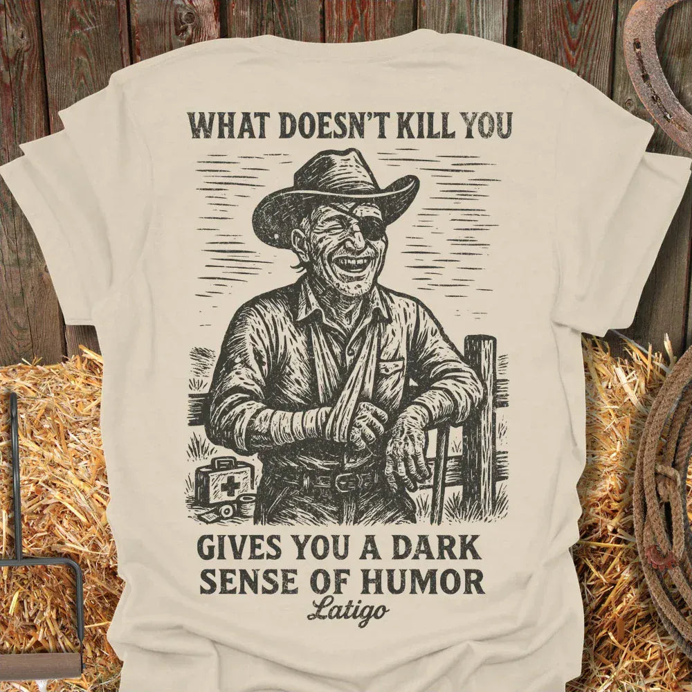 Latigo-Cowboy Authentics Natural / S Dark Tee