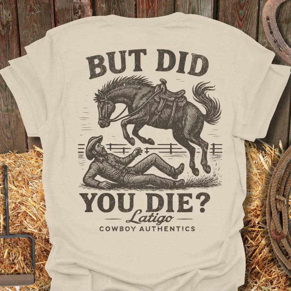Latigo-Cowboy Authentics Natural / S Die Tee