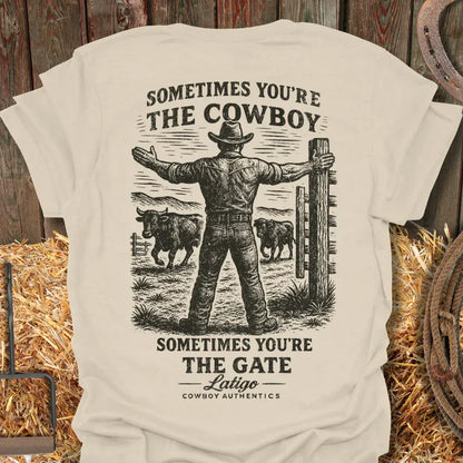 Latigo-Cowboy Authentics Natural / S Gate Tee