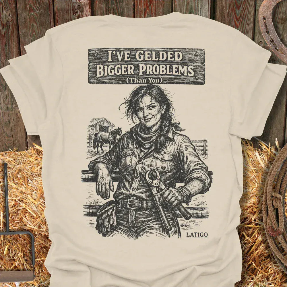 Latigo-Cowboy Authentics Natural / S Gelded Tee