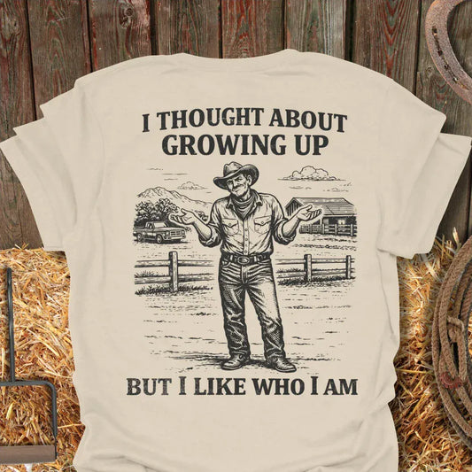 Latigo-Cowboy Authentics Natural / S Growing Up Tee